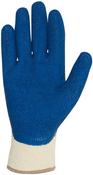 GUANTE POLIESTER/ALGODON PALMA LATEX