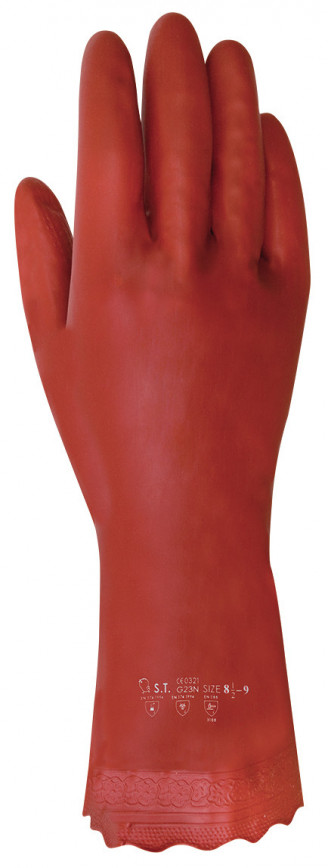 GUANTE PVC FLOCADO