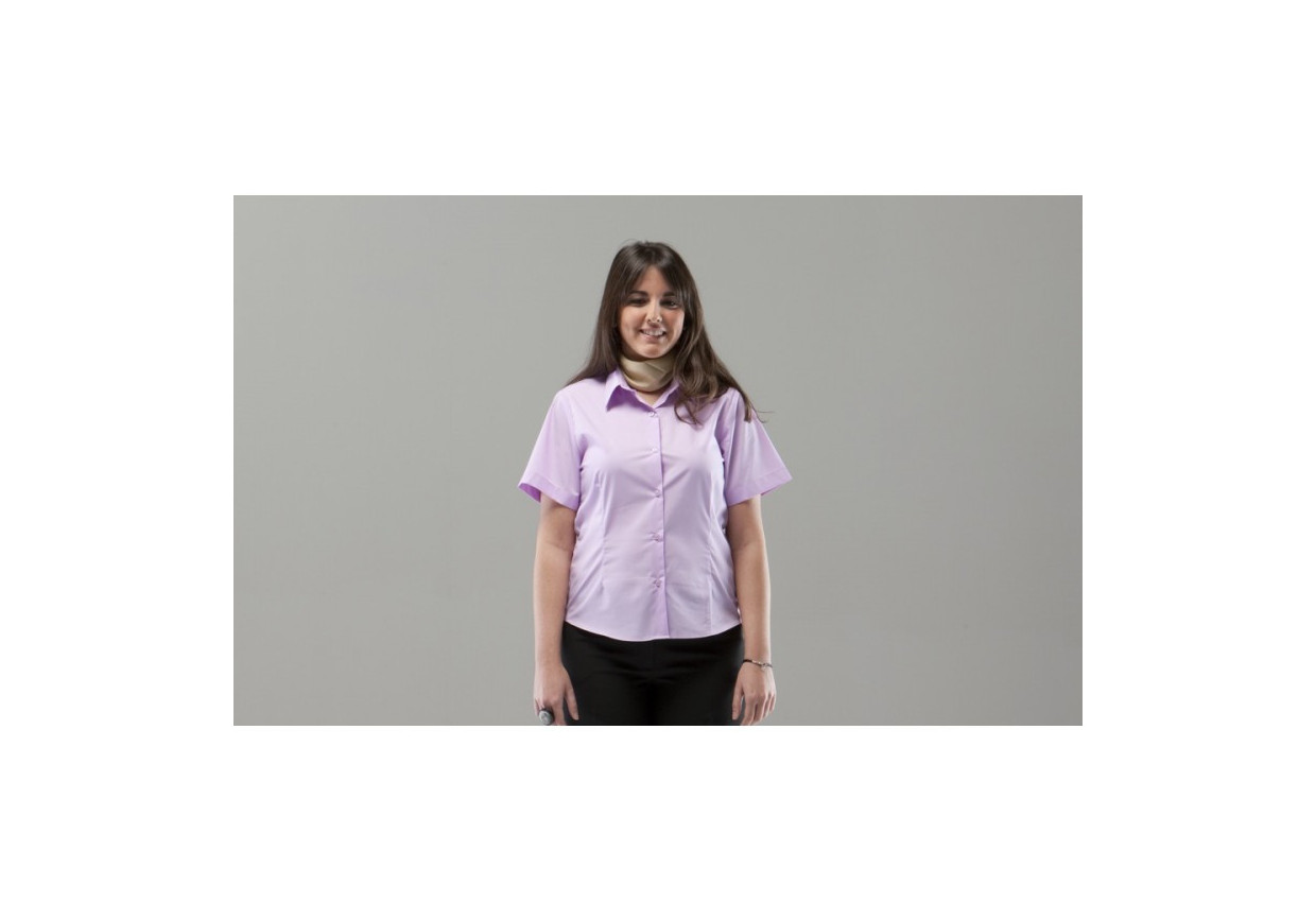 BLUSA SEÑORA MANGA CORTA blanca