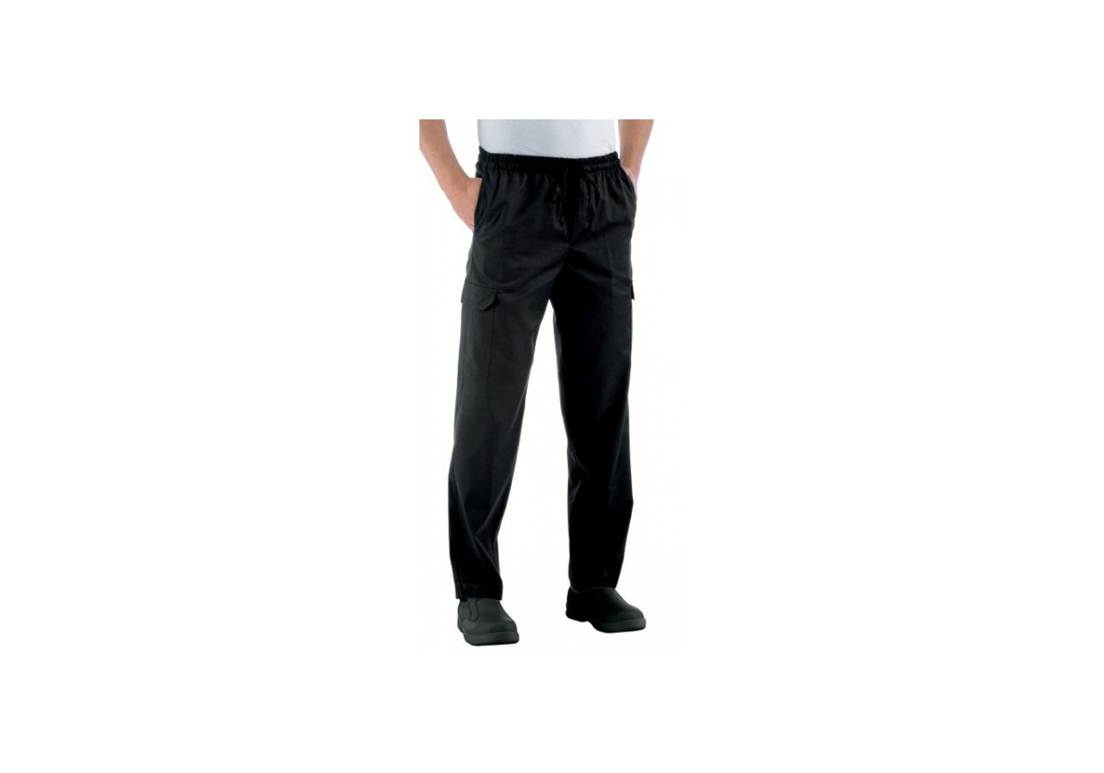 PANTALON GOMAS NEGRO