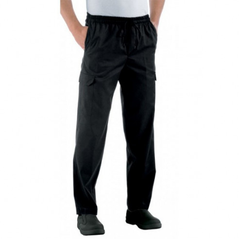 PANTALON GOMAS NEGRO