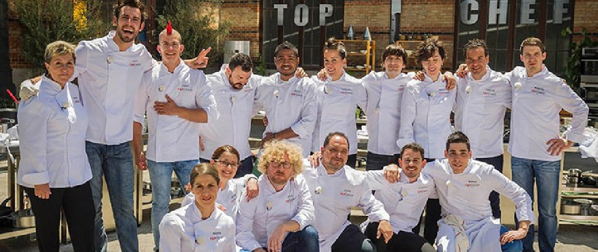 CHAQUETA DE COCINA C/CREMALLERA HOMBRE Top Chef