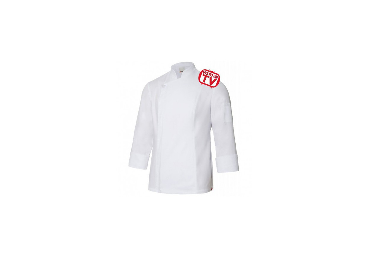 CHAQUETA DE COCINA C/CREMALLERA HOMBRE Top Chef