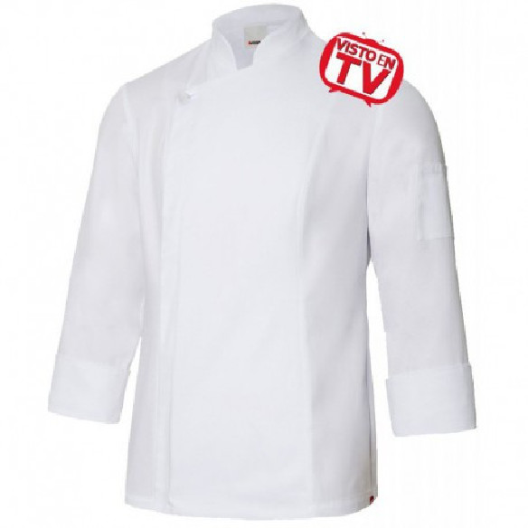 CHAQUETA DE COCINA C/CREMALLERA HOMBRE Top Chef