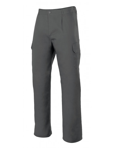 PANTALON MULTIBOLSILLOS GRIS