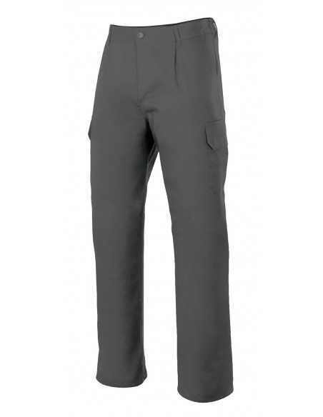 PANTALON MULTIBOLSILLOS GRIS