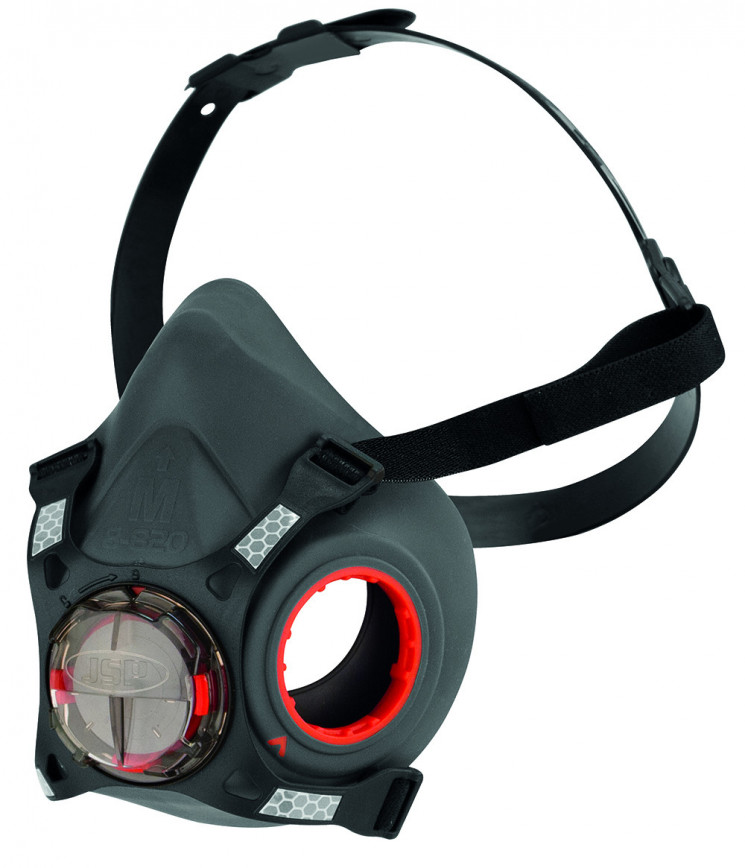 Semi-máscara Force8 JSP con válvula