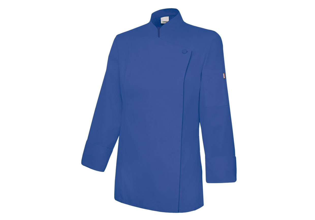 CHAQUETA DE COCINA C/CREMALLERA MUJER Top Chef