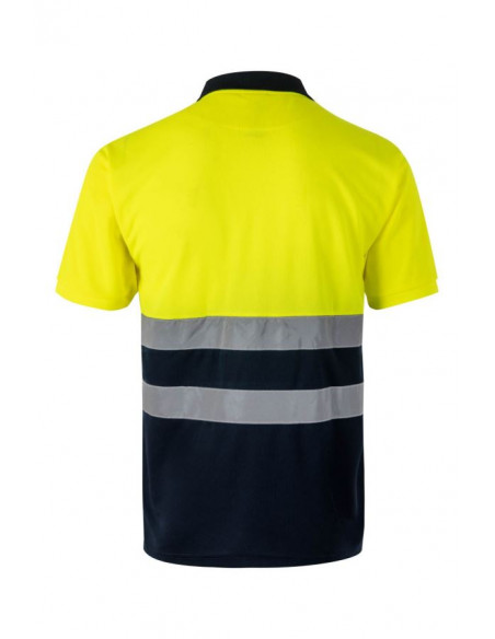 POLO MARINO/AMARILLO ALTA VISIBILIDAD M/C