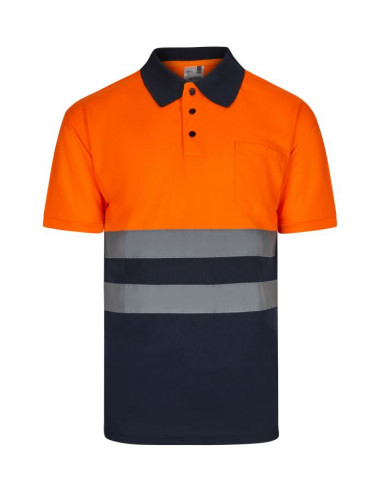 POLO NARANJA/AMARILLO ALTA VISIBILIDAD M/C