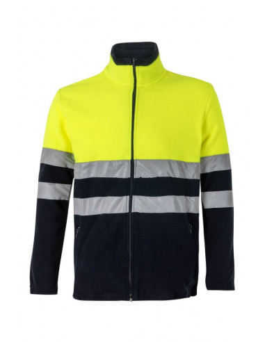 CHAQUETA POLAR ALTA VISIBILIDAD BICOLOR
