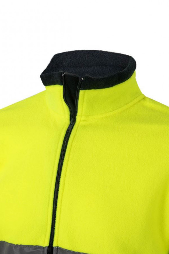 CHAQUETA POLAR ALTA VISIBILIDAD BICOLOR 2